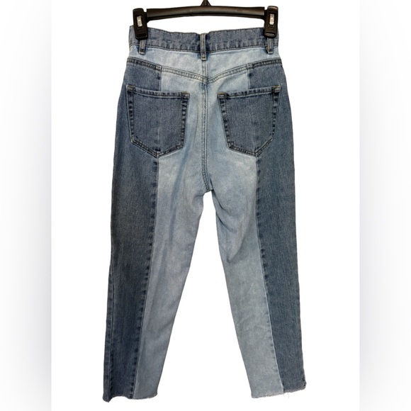 PacSun high rise two tone 90’s straight leg jeans size 24 - Picture 7 of 10